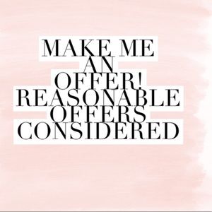 Make me an offer 🤗